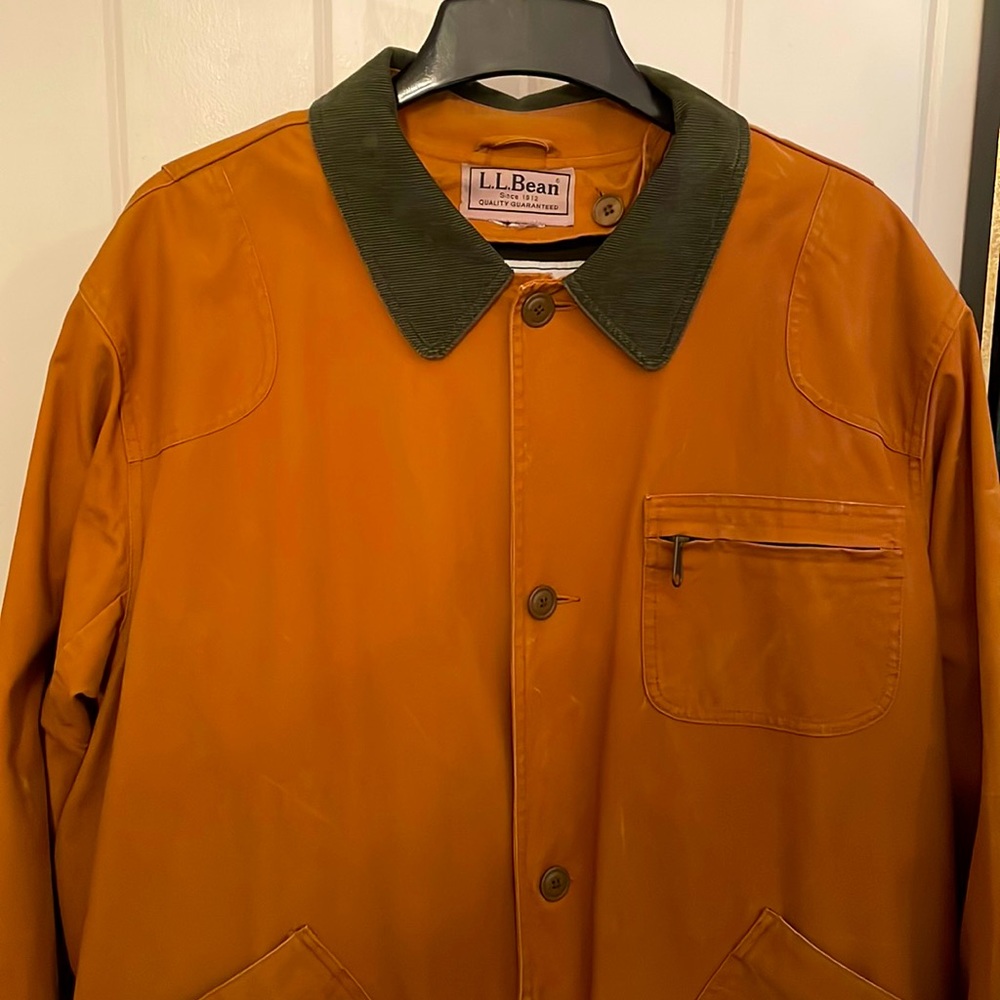 LL Bean hunting coat